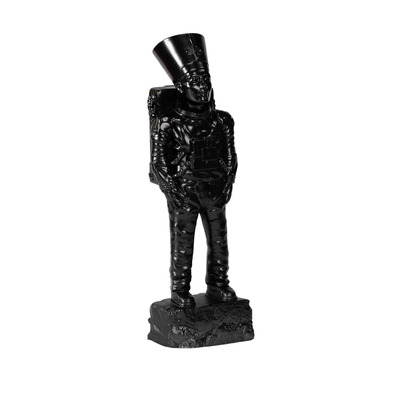 XL Ancient Astronaut Nefertiti (Graphite Black) - Image 3